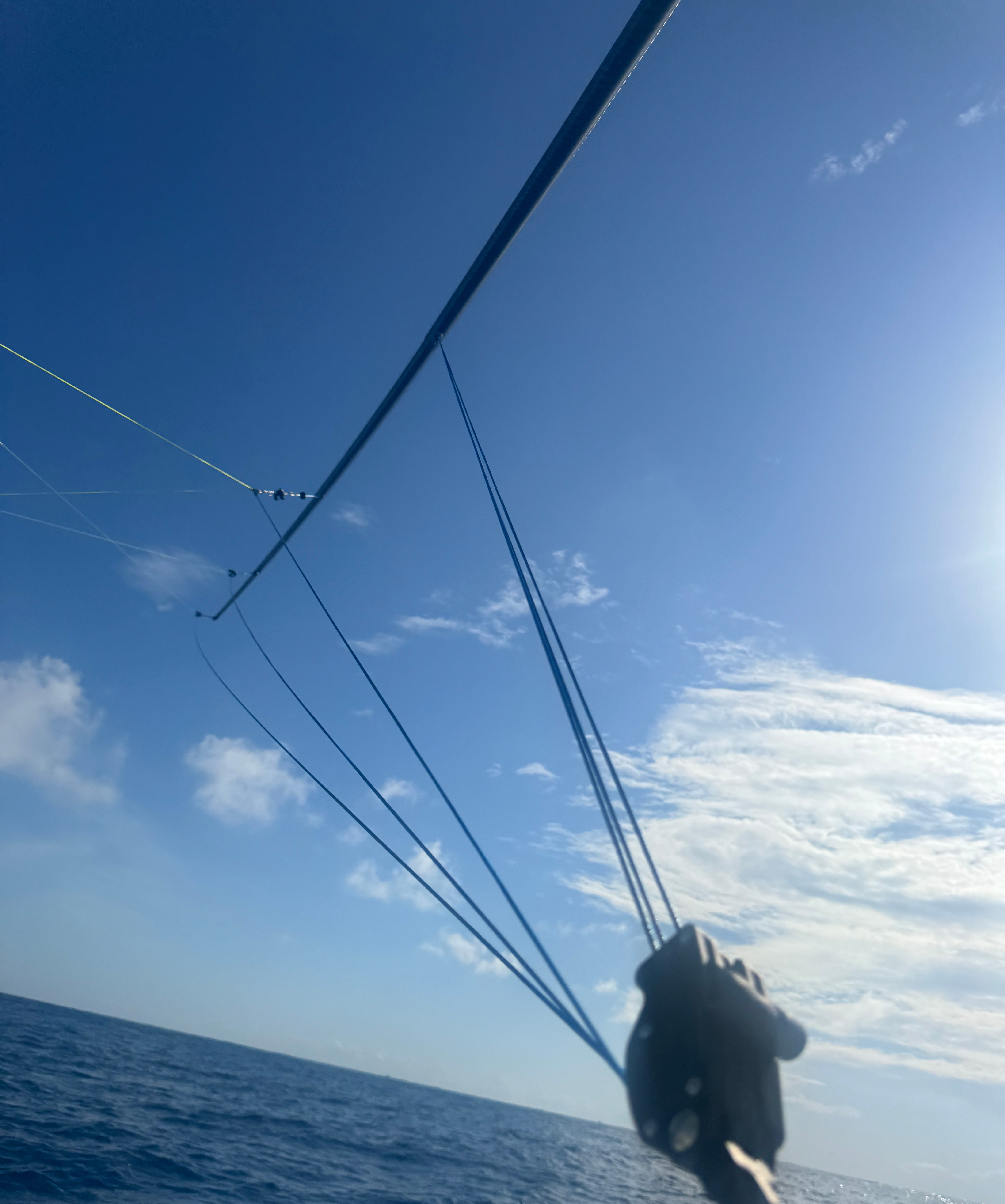 Fixed Internal Carbon Fiber Outrigger Pole Pair