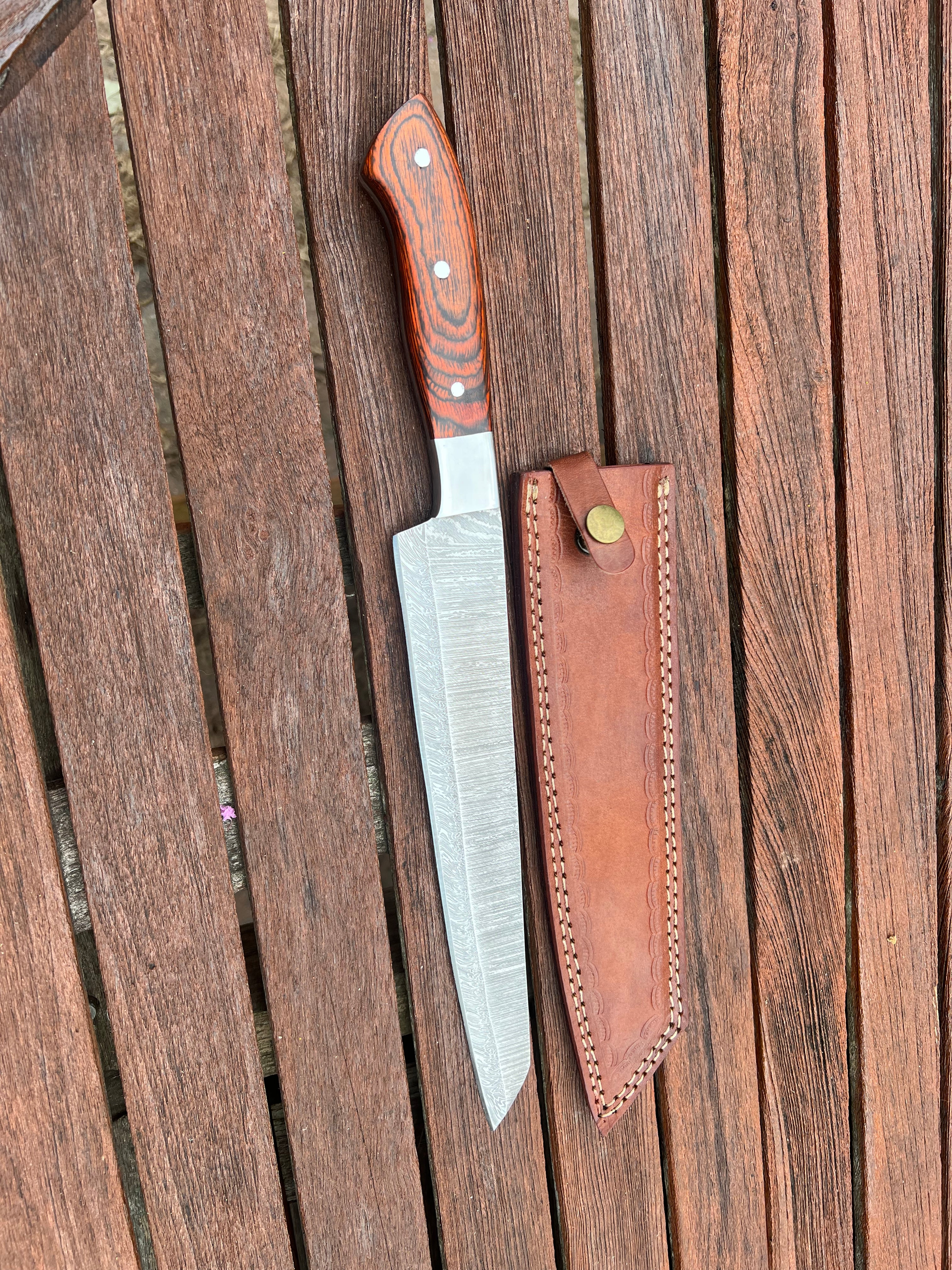 Damascus Steel Sushi Chef Knife