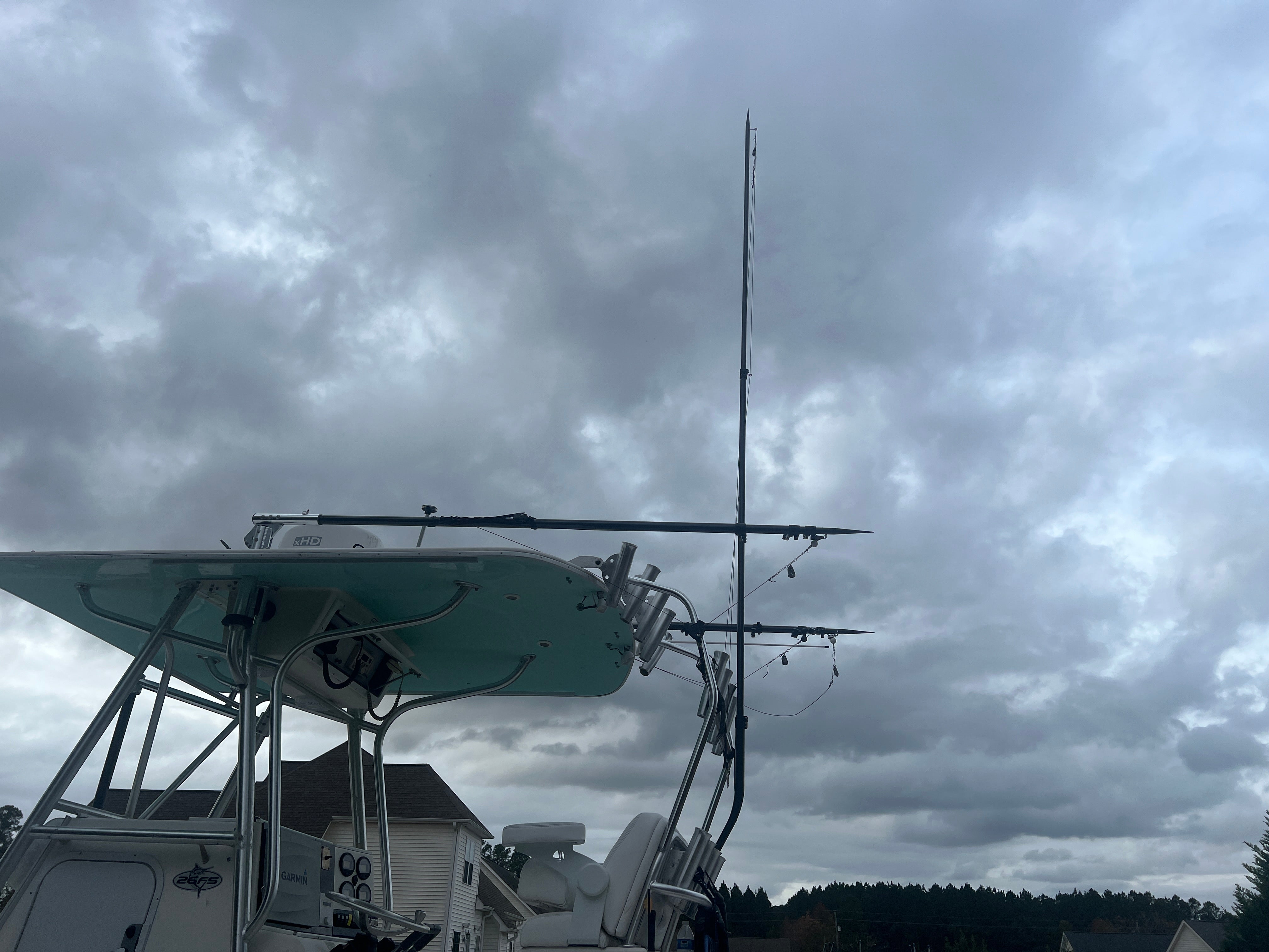 Carbon Fiber Center Rigger Base & 12’ Pole