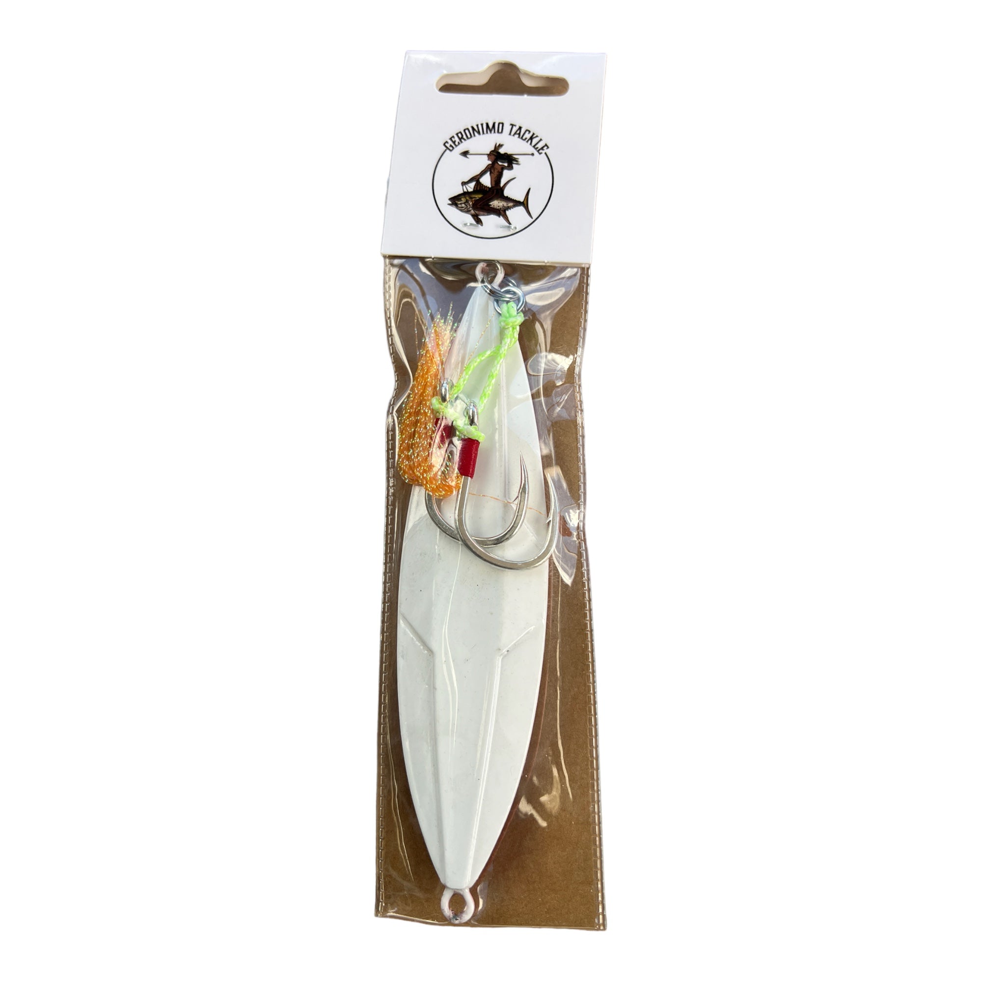 Butterfly Slow Pitch Jig Red - Rigged